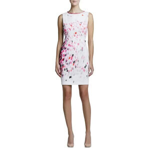 New with Tags Elie Tahari Celebration Emory Sheath Dress Size 4